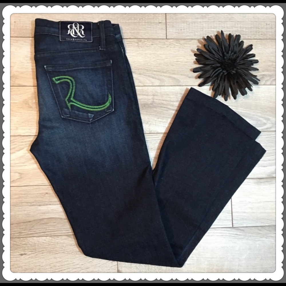 ROCK & REPUBLIC JEANS 28 👖🐇🌼